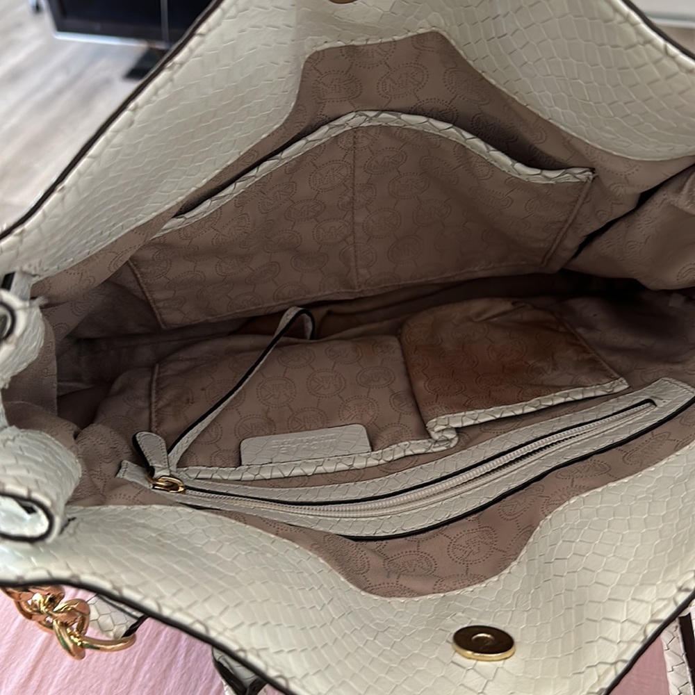 Michael kors Hamilton white python bag - Picture 12 of 14